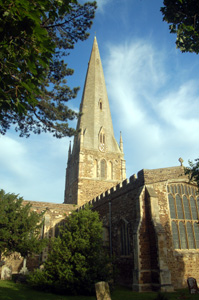 All Saints from the south-east June 2008